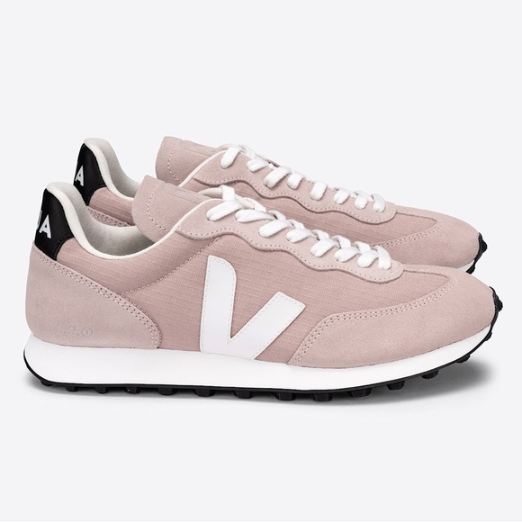 Veja Women's Rio Branco Ripstop Babe White Sneakers in Size 6 - Picture 2 of 10